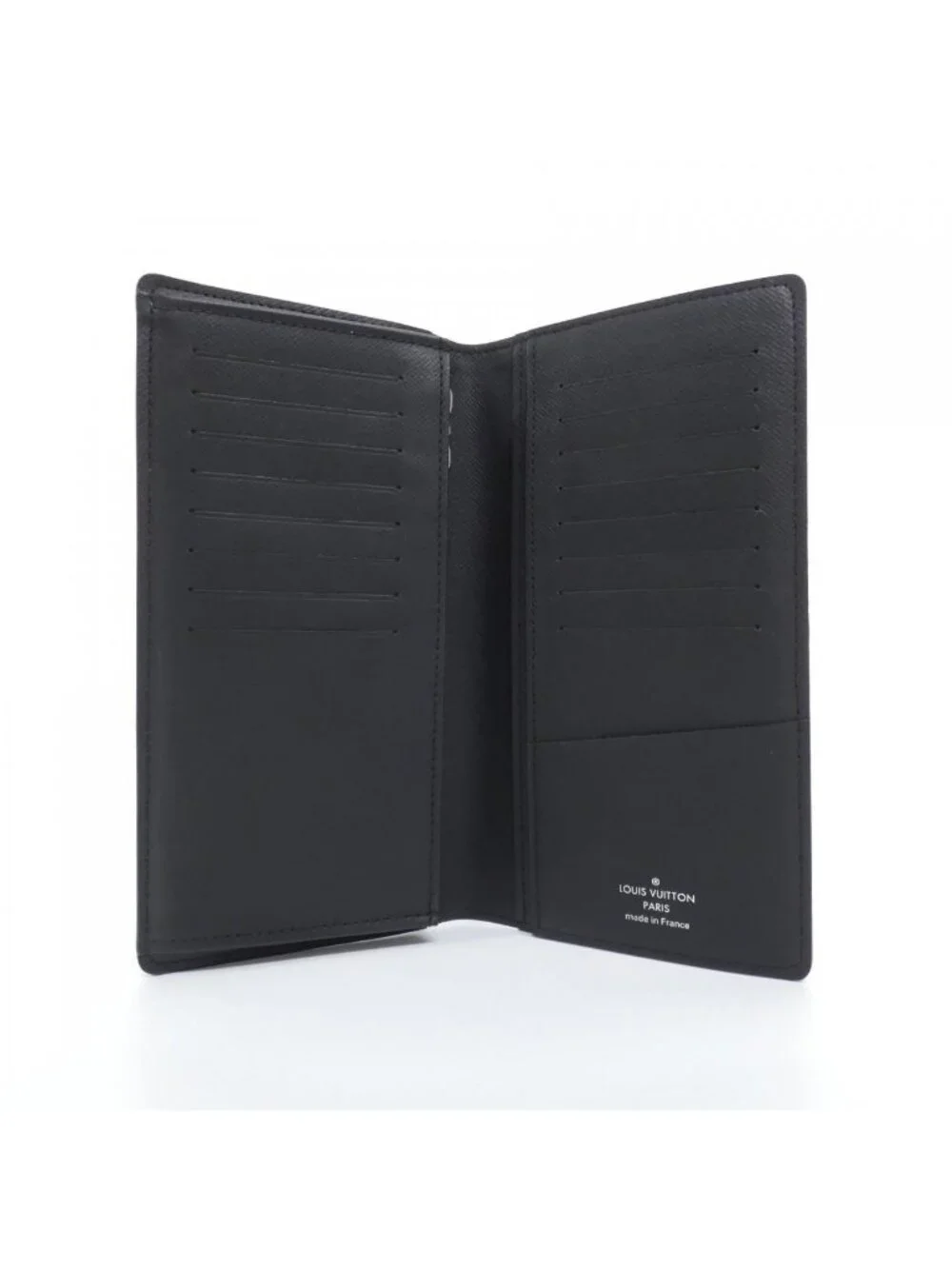 Louis Vuitton Monogram Eclipse Portefeuille Brazza Wallet